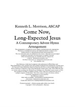 Come Now, Long-Expected Jesus
