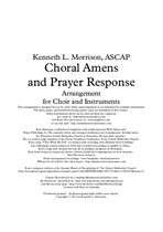 Choral Amens and Prayer Response